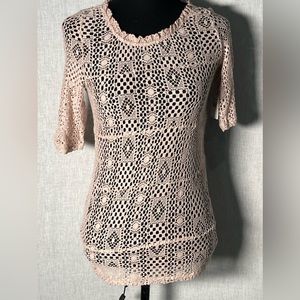 NWT Free‎ People Intimately Dusty Rose Top- Medium